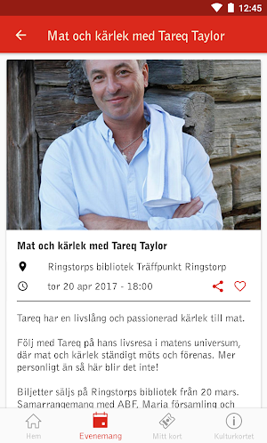 Kulturkortet i Helsingborg Screenshot 2