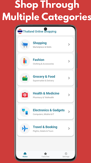 Thailand Online Shopping Store Screenshot 0