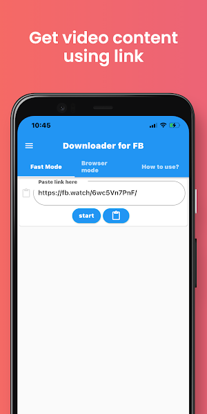 FlashBook - Video Downloader for Facebook HD Screenshot 0