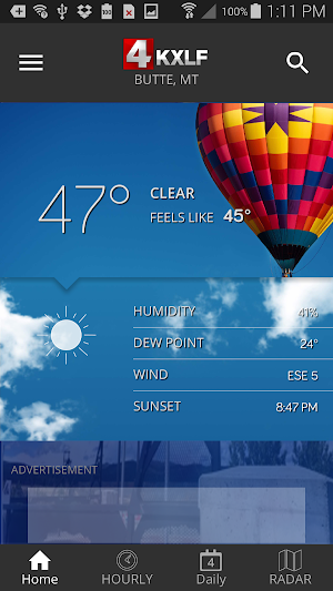 KXLF STORMTracker Weather App Screenshot 0