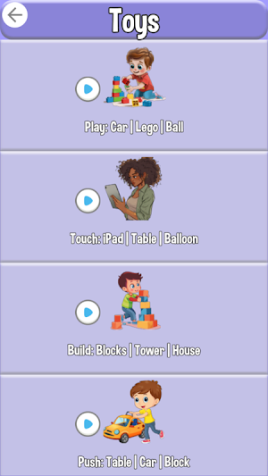 Speech Therapy 6 – Sentences Screenshot 1