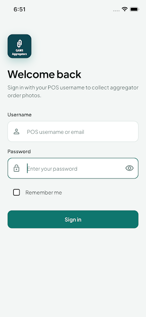 QAWS Aggregators Screenshot 1