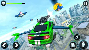Football Robot Car Transform: Muscle Car Games Screenshot 2