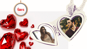 Love Locket GIF Photo Frame Editor Screenshot 2