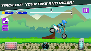 Kids Bike Hill Racing Game Screenshot 2