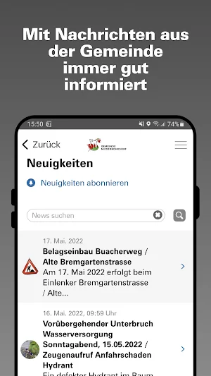 Gemeinde Niederrohrdorf Screenshot 3