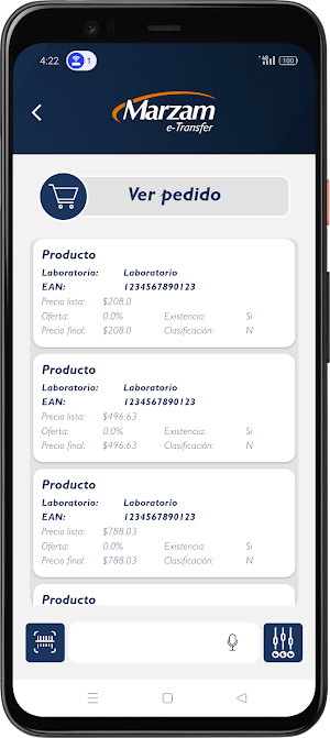E-Transfer Marzam Screenshot 2