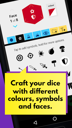 Roll My Dice: Custom Dice Roller Screenshot 2