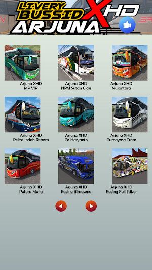 Livery Bussid Arjuna XHD v3.7 Screenshot 2