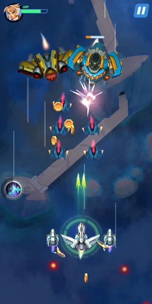 GalaxyPirates - space shooting Screenshot 3