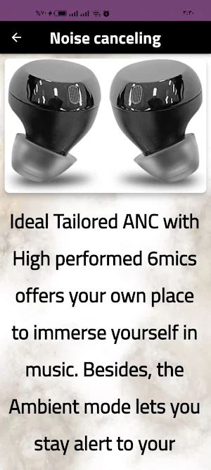EXFIT T100 ANC guide Screenshot 1