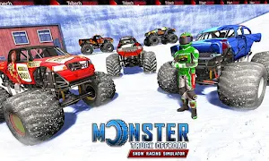 Monster Truck Offroad : Snow S Screenshot 0