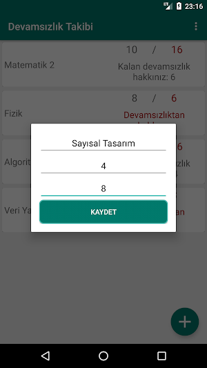 Devamsızlık Takibi Screenshot 0