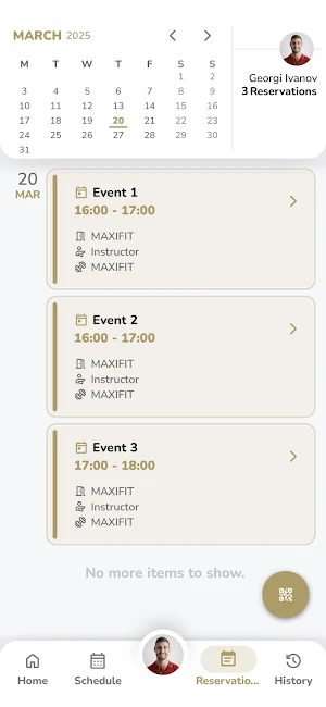 MAXIFIT Fitness Club Screenshot 2