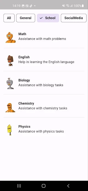 Multimind: Chat AI Bot Screenshot 2