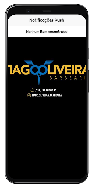 Tiago Oliveira Barbearia Screenshot 2