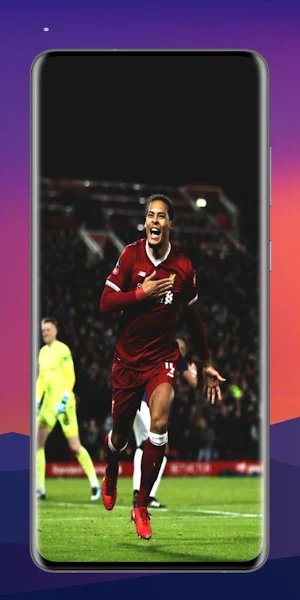 Virgil van Dijk 4K Wallpaper Screenshot 1