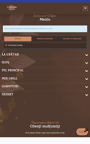 Calypso Restaurant Screenshot 2