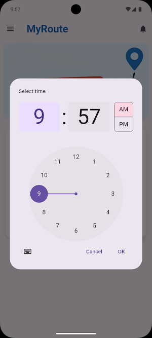 MyRoute Screenshot 2