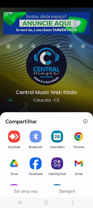 Central Music Web Rádio Screenshot 2