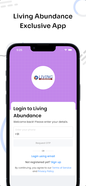 Living Abundance Screenshot 0