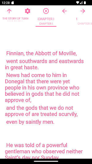 zBook: Irish Fairy Tales Screenshot 0