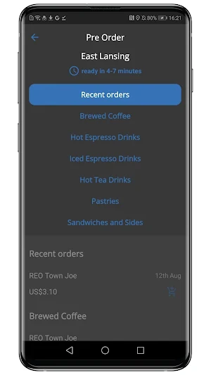 Blue Owl Coffee Screenshot 2