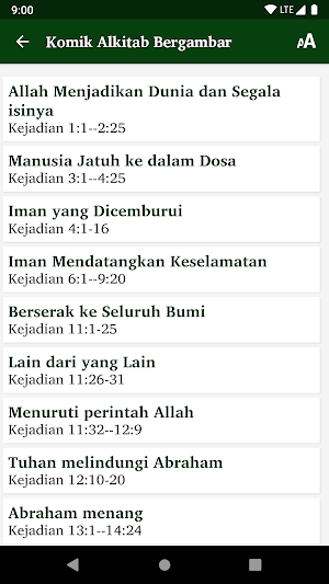 Komik Alkitab Bergambar Screenshot 1