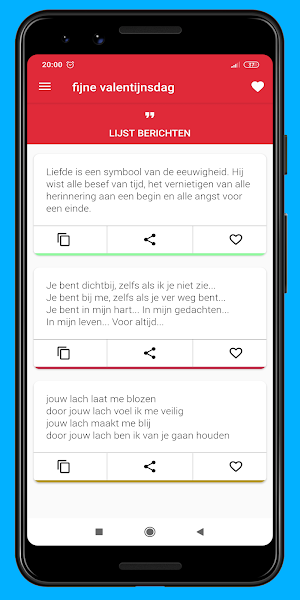fijne valentijnsdag SMS 2022 Screenshot 3