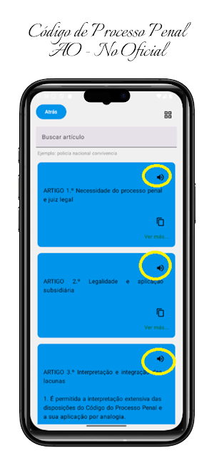 Código de Processo Penal AO Screenshot 0