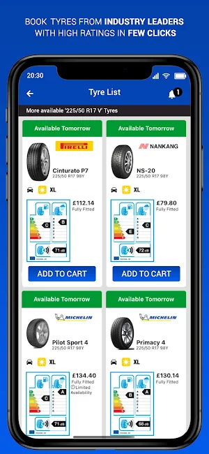 Midlands Performance Tyres Screenshot 2