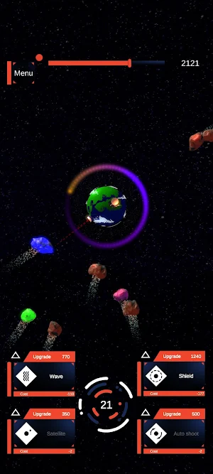 Earth Defender. Space Shelter Screenshot 3