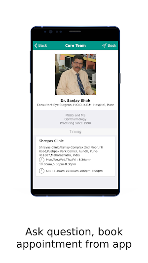 Shreyas Clinic Screenshot 2
