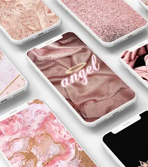 Rose Gold Wallpaper Screenshot 0