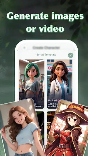 Virtual girl – AI video Screenshot 2