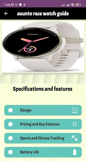 Garmin vívoactive 5 guide Screenshot 1