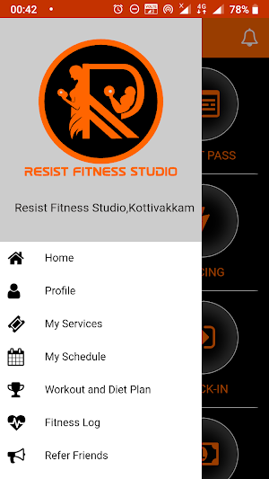Resist Fitness Studio Screenshot 2