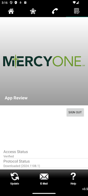 MercyOne Emergency Transport Screenshot 2