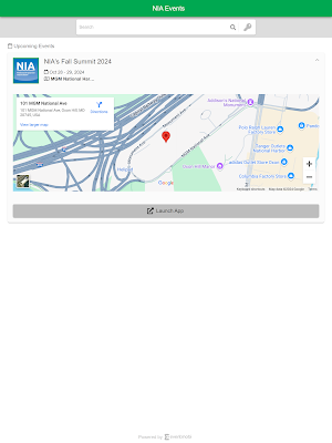 NIA Events Screenshot 3