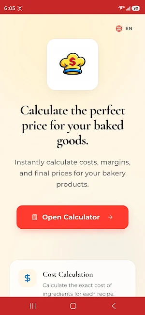 CakeNutz: Bakery Calculator Screenshot 0