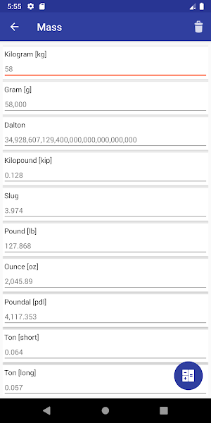Unit Converter Screenshot 2