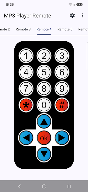 Car MP3 Player Remote Screenshot 3