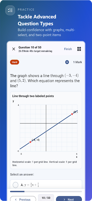 Texas Algebra 1 EOC Prep Screenshot 2