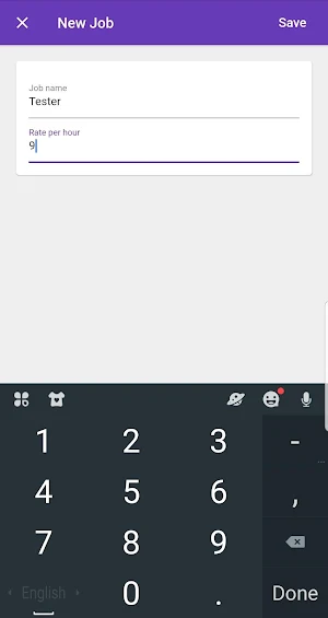 Time Tracker Screenshot 1