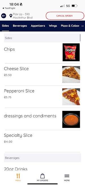 JD Prime Pizza Screenshot 1