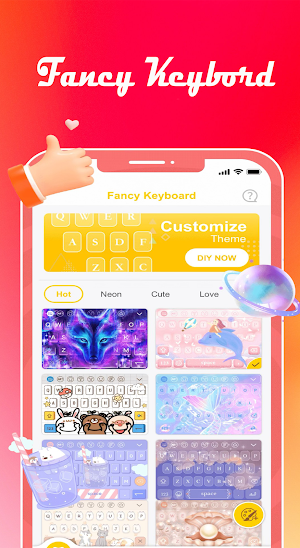 Fonts keyboard & Fancy text Screenshot 0