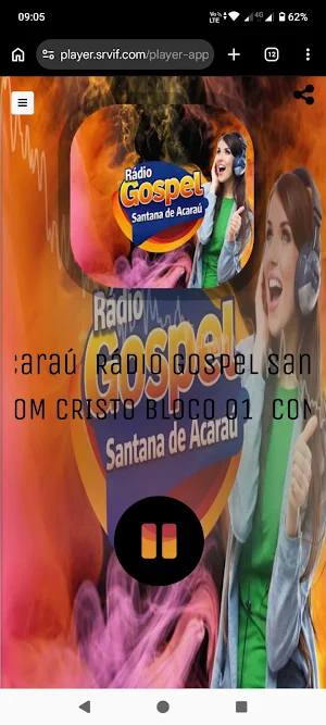 Rádio Gospel Santana de acaraú Screenshot 0