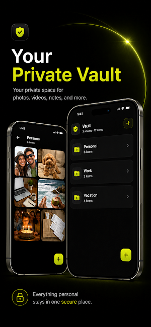 Hidelyt - Private Photo Vault Screenshot 0