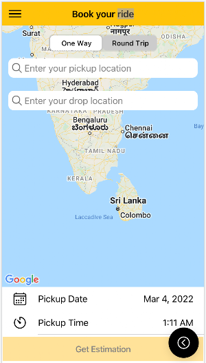 Ooty Drop Taxi Screenshot 0