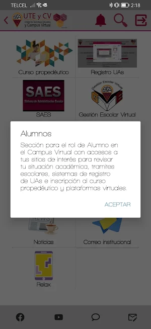 Campus Virtual 4.0 Screenshot 2